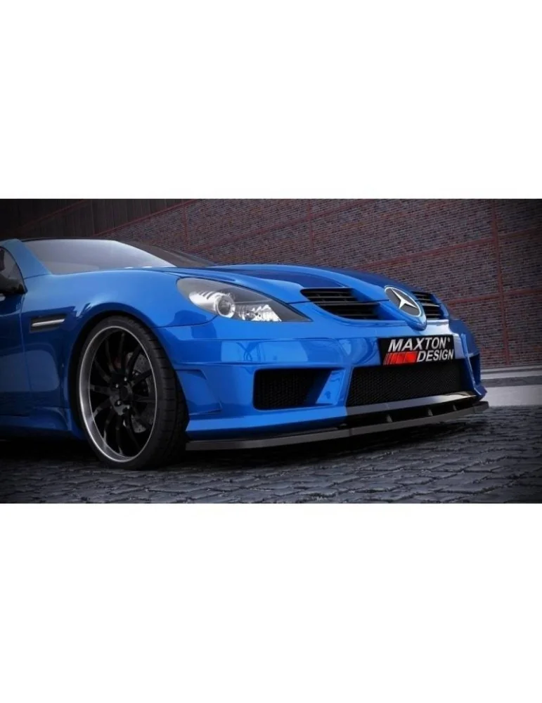 Lame de Pare-chocs Avant MERCEDES SLK R171 (Pour ME-SLK-R171-AMG172-F1) - Maxton