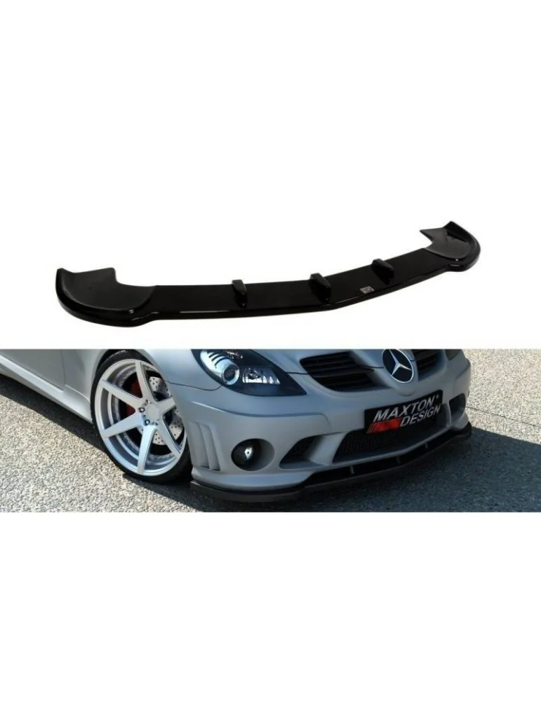 Lame de Pare-chocs Avant MERCEDES SLK R171 (Pour ME-SLK-R171-AMG204-F1) - Maxton