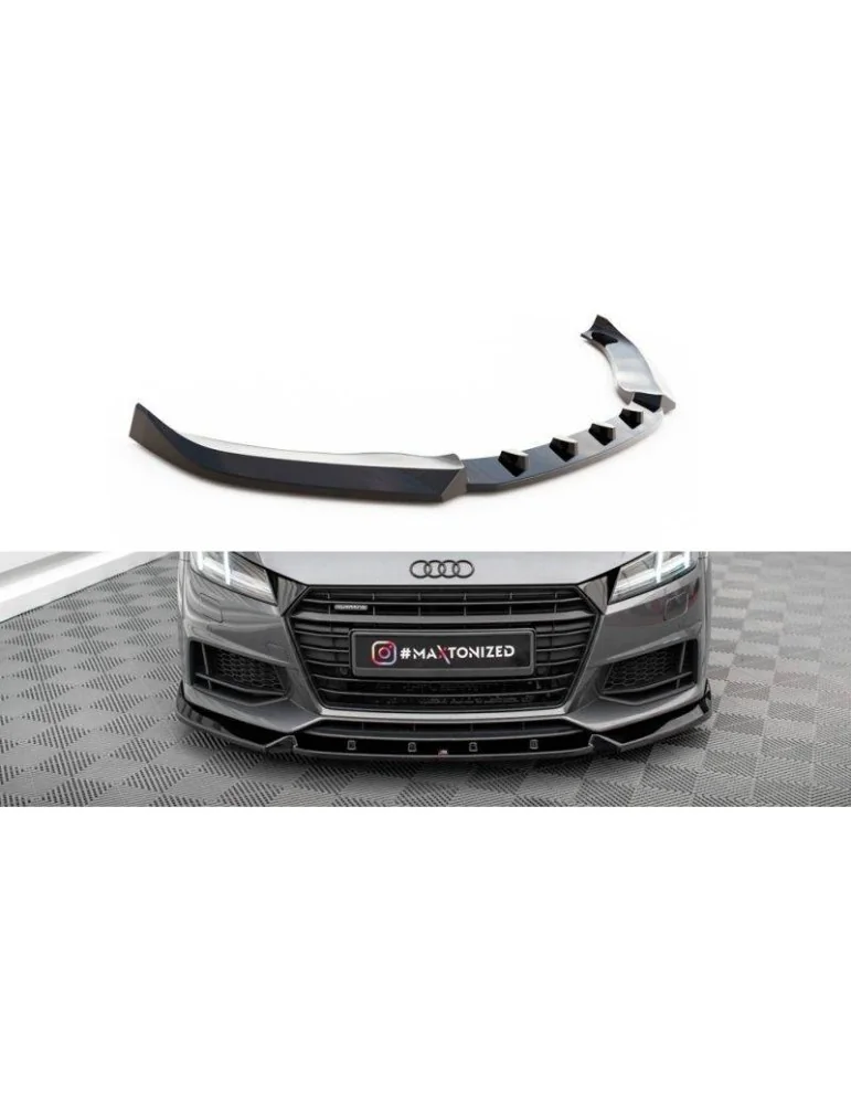 Lame de Pare-chocs Avant V.2 AUDI TT S / S-LINE 8S - Maxton