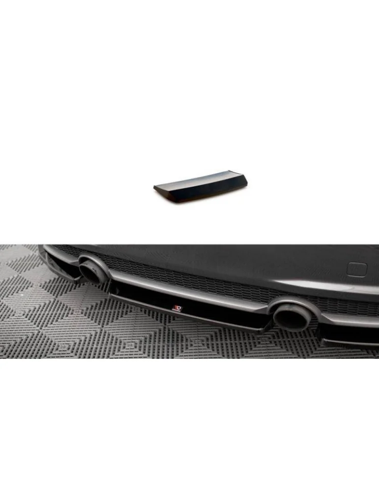 Diffuseur central Arrière AUDI TT S-LINE 8S - Maxton