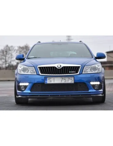 Lame de pare-chocs Avant V.1 SKODA OCTAVIA RS MK2 FL - Maxton