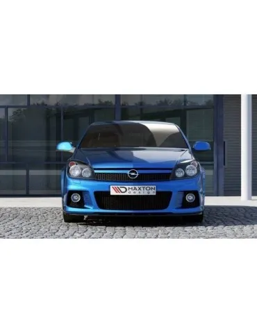 Lame de Pare-chocs Avant / Splitter OPEL ASTRA H OPC / VXR NURBURG - Maxton