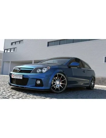 Lame de Pare-chocs Avant / Splitter OPEL ASTRA H OPC / VXR NURBURG - Maxton