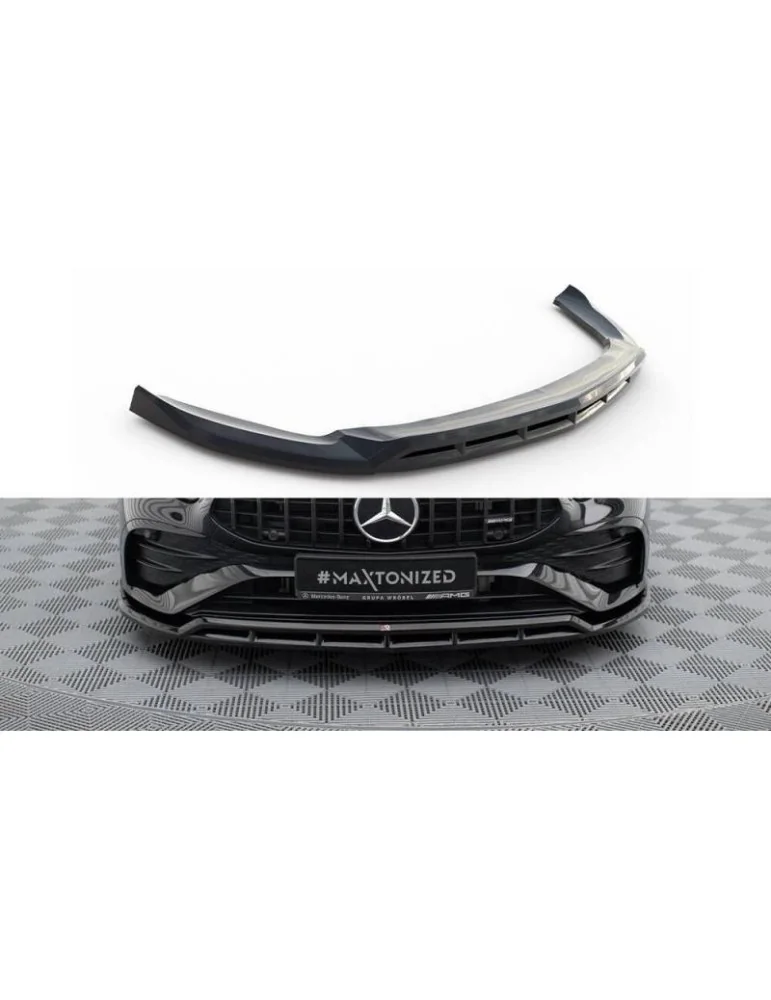 Lame de Pare-chocs Avant MERCEDES-AMG A35 W177 Facelift - Maxton