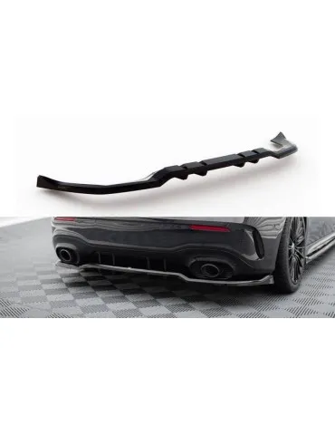 Diffuseur central Arrière (avec une barre verticale) MERCEDES-AMG A35 Hatchback W177 - Maxton
