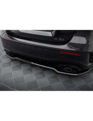 Diffuseur central Arrière (avec une barre verticale) MERCEDES-AMG A35 Hatchback W177 - Maxton