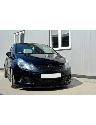 Lame de Pare-chocs Avant OPEL CORSA D (Pour OPC / VXR) - Maxton
