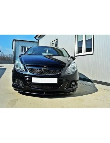 Lame de Pare-chocs Avant OPEL CORSA D (Pour OPC / VXR) - Maxton