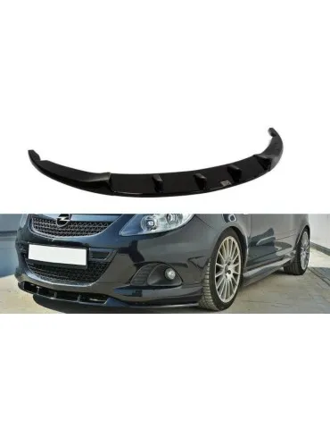 Lame de Pare-chocs Avant OPEL CORSA D NURBURG (Pour OPC / VXR Pare-chocs) - Maxton
