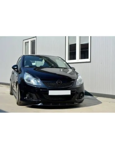Lame de Pare-chocs Avant OPEL CORSA D NURBURG (Pour OPC / VXR Pare-chocs) - Maxton