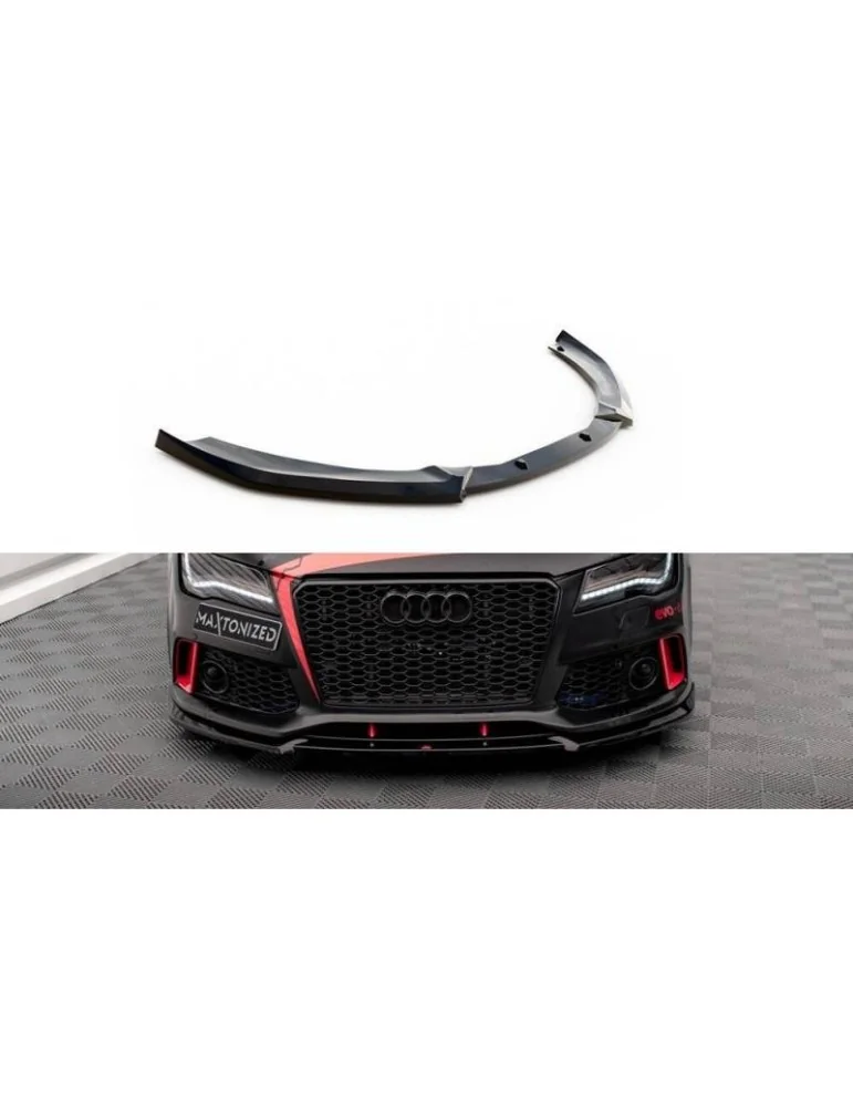 Lame de Pare-chocs Avant AUDI A7 RS7  C7 - Maxton