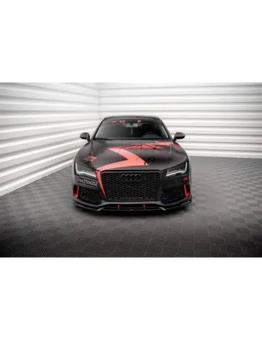 Lame de Pare-chocs Avant AUDI A7 RS7  C7 - Maxton