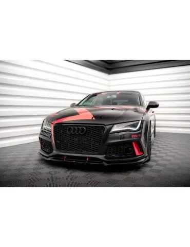 Lame de Pare-chocs Avant AUDI A7 RS7  C7 - Maxton