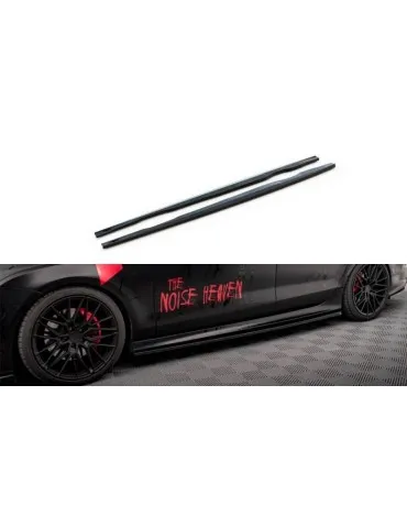 Extension / Rajout de Bas de caisse AUDI A7 S-LINE C7 - Maxton