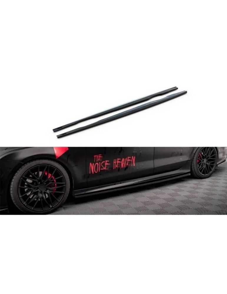Extension / Rajout de Bas de caisse AUDI A7 S-LINE C7 - Maxton