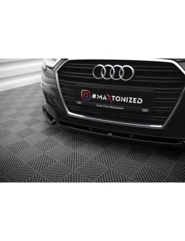 Lame de Pare-chocs Avant V.1 AUDI A3 Sportback 8V Facelift - Maxton