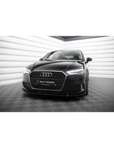 Lame de Pare-chocs Avant V.1 AUDI A3 Sportback 8V Facelift - Maxton