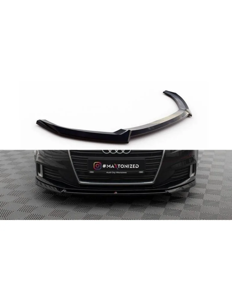 Lame de Pare-chocs Avant V.2 AUDI A3 Sportback 8V Facelift - Maxton