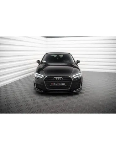 Lame de Pare-chocs Avant V.2 AUDI A3 Sportback 8V Facelift - Maxton