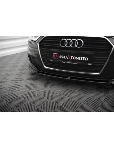Lame de Pare-chocs Avant V.2 AUDI A3 Sportback 8V Facelift - Maxton