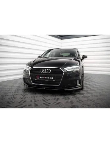 Lame de Pare-chocs Avant V.2 AUDI A3 Sportback 8V Facelift - Maxton