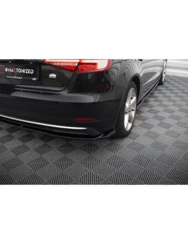 Lame de pare-chocs Latérales Arrière AUDI A3 Sportback 8V Facelift - Maxton