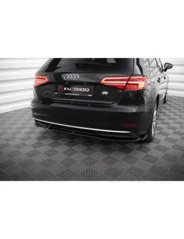 Lame de pare-chocs Latérales Arrière AUDI A3 Sportback 8V Facelift - Maxton