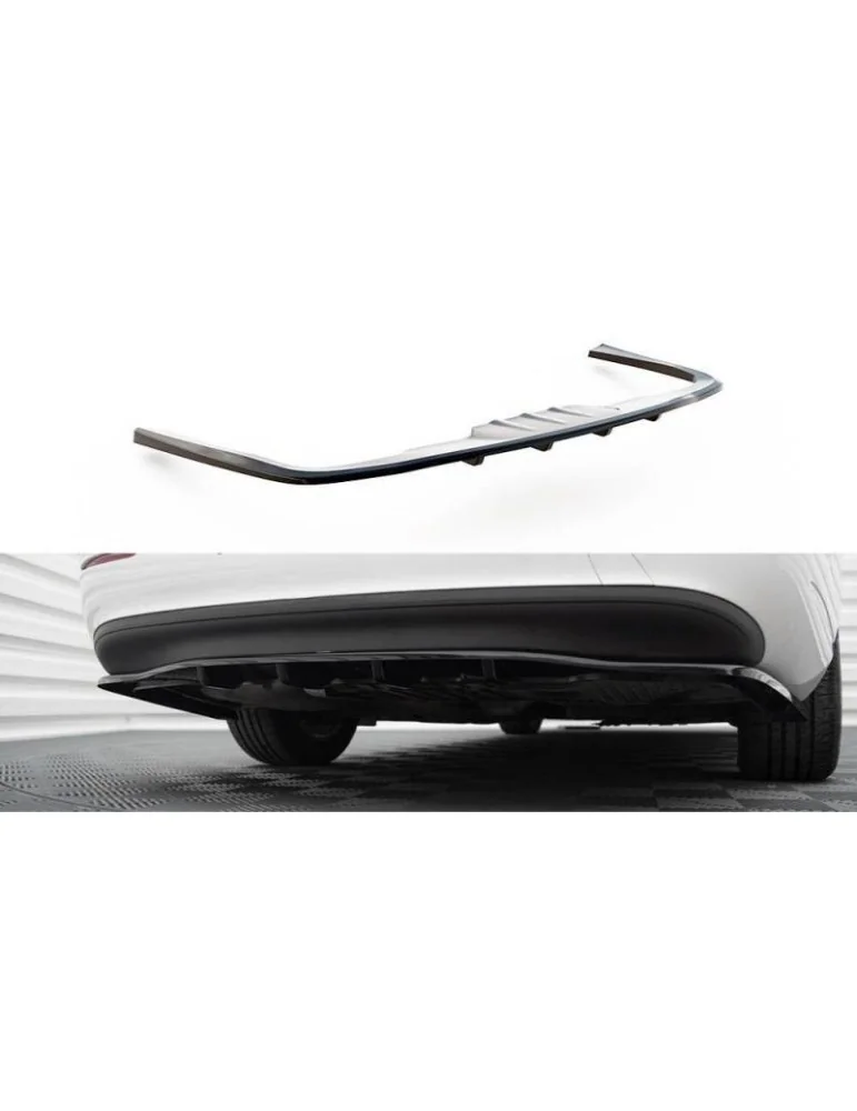 Diffuseur central Arrière (avec une barre verticale) MERCEDES-BENZ E W213 - Maxton