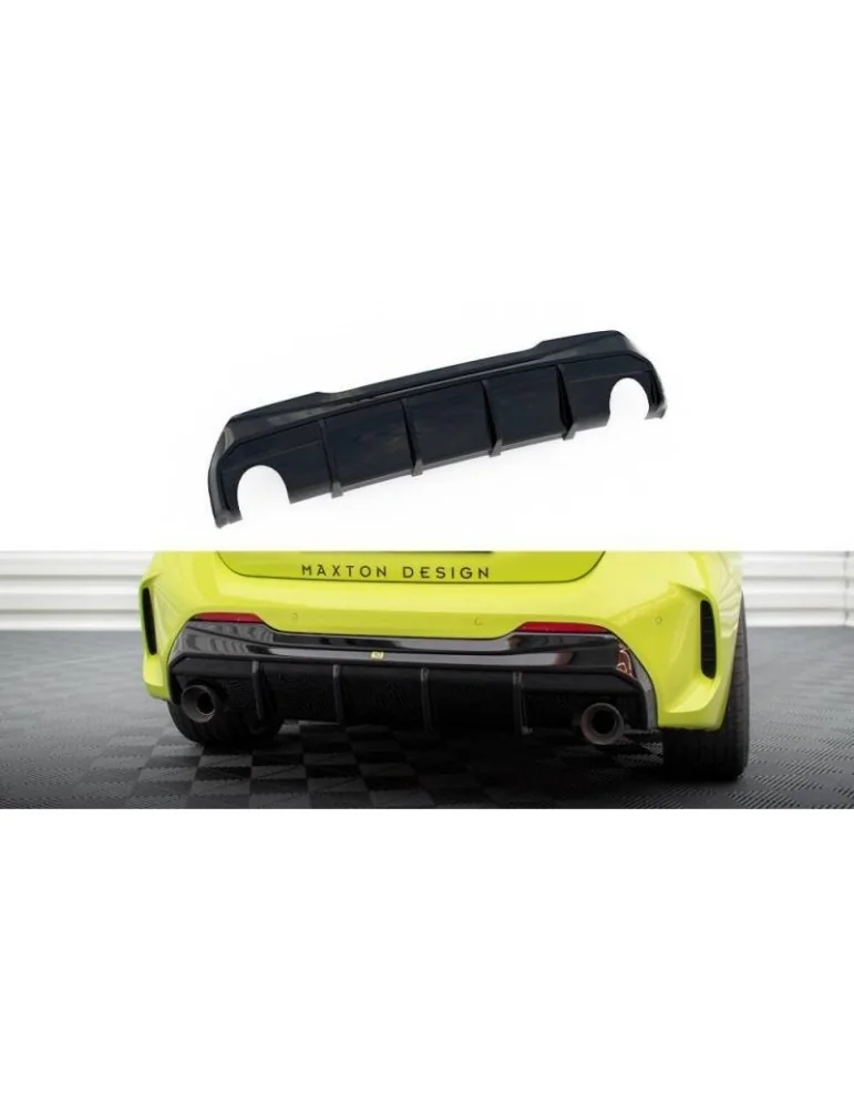 Diffuseur Arrière Complet V.3 BMW 1 F40 M-Pack/ M135i (Version à échappement unique) - Maxton