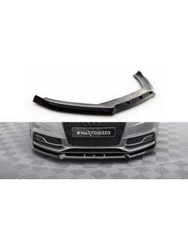 Lame de Pare-chocs Avant V.3 AUDI S5 / A5 S-LINE Coupe / Sportback 8T Facelift - Maxton