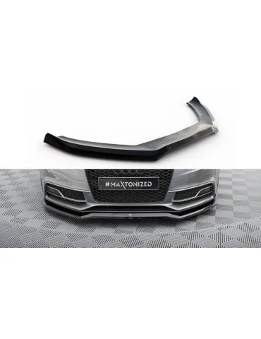 Lame de Pare-chocs Avant V.4 AUDI S5 / A5 S-LINE Coupe / Sportback 8T Facelift - Maxton