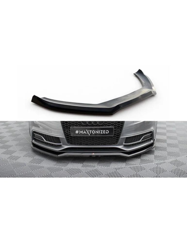 Lame de Pare-chocs Avant V.4 AUDI S5 / A5 S-LINE Coupe / Sportback 8T Facelift - Maxton