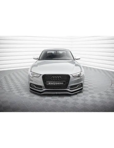 Lame de Pare-chocs Avant V.4 AUDI S5 / A5 S-LINE Coupe / Sportback 8T Facelift - Maxton