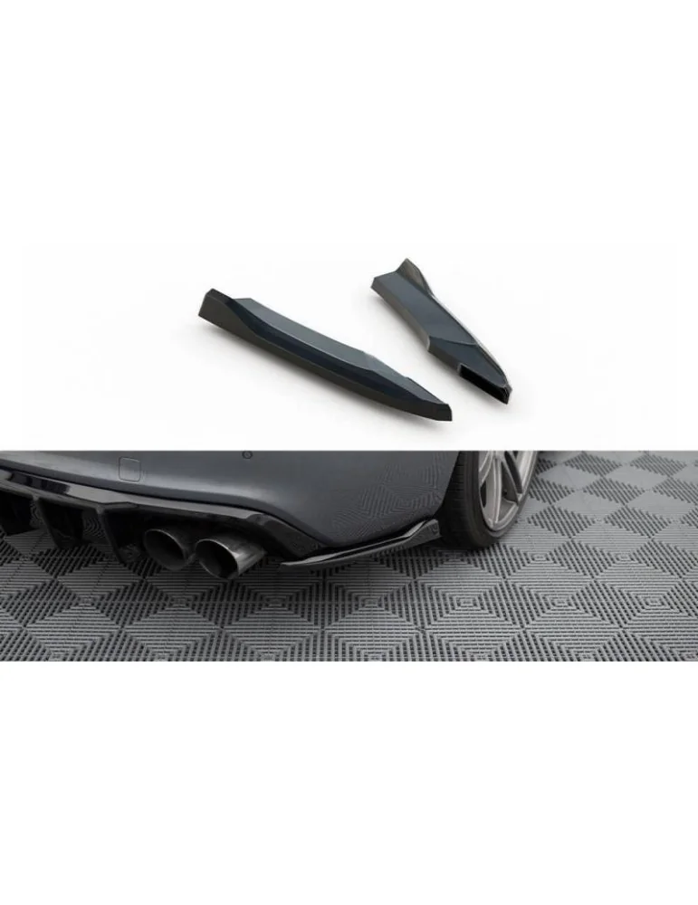 Lame de pare-chocs Latérales Arrière V.2 AUDI S5 Coupe 8T Facelift - Maxton