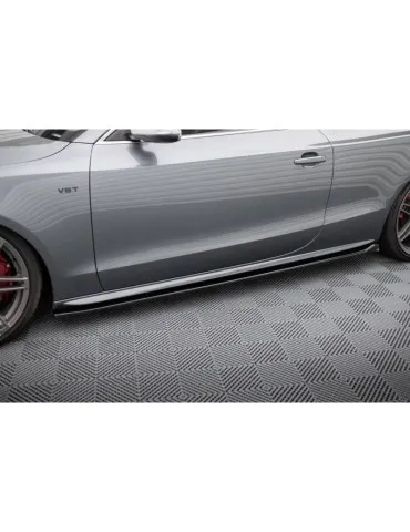 Extension / Rajout de Bas de caisse V.2 AUDI S5 / A5 S-LINE Coupe 8T - Maxton