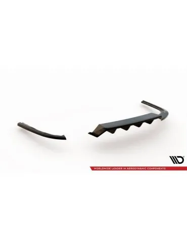 Diffuseur central Arrière (avec une barre verticale) VOLKSWAGEN PASSAT R-Line B8 - Maxton