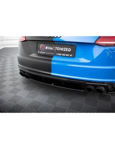 Diffuseur central Arrière AUDI TT S 8S - Maxton