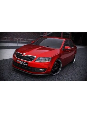 Lame de Pare-chocs Avant V.1 SKODA OCTAVIA MK3 - Maxton