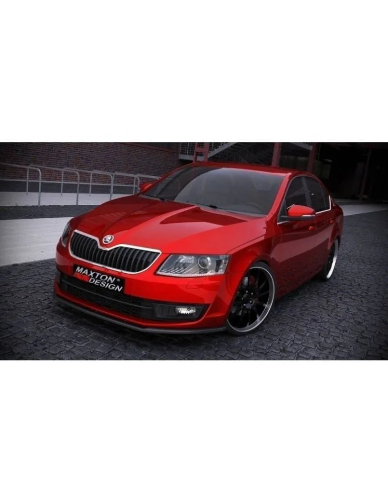 Lame de Pare-chocs Avant V.1 SKODA OCTAVIA MK3 - Maxton