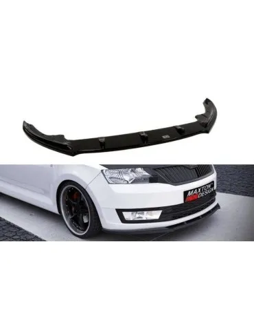 Lame de Pare-chocs Avant V.1 SKODA RAPID - Maxton