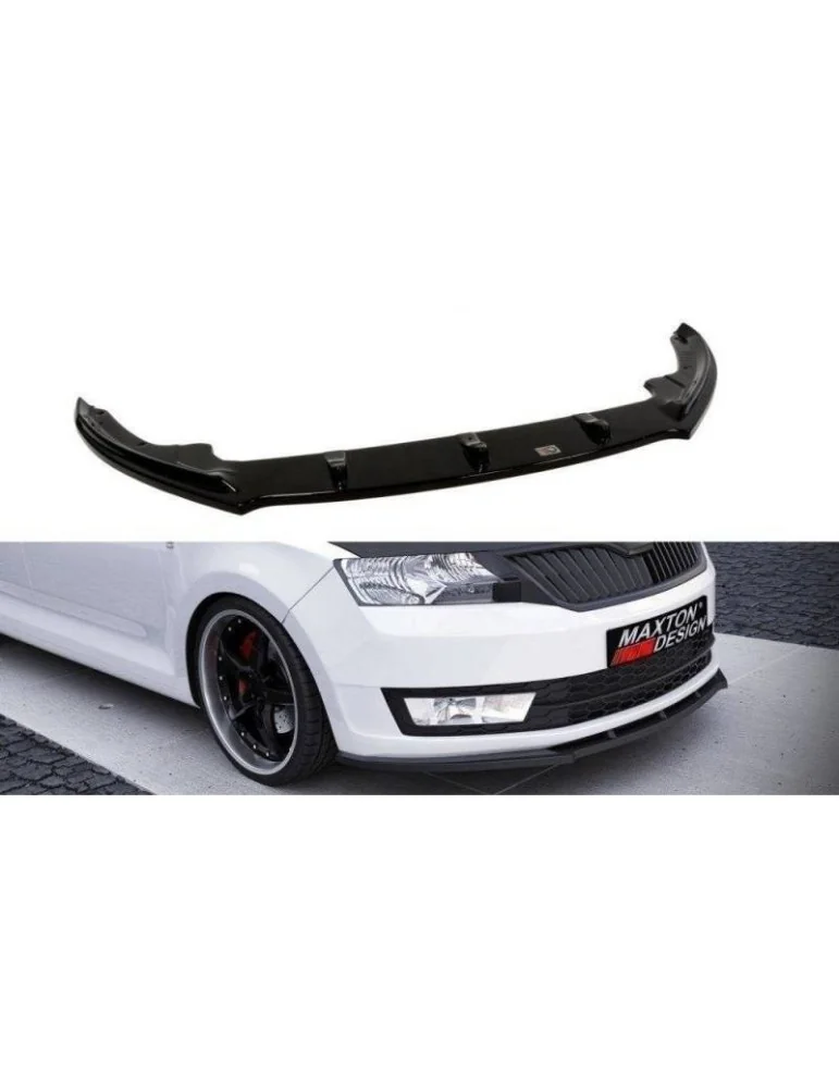 Lame de Pare-chocs Avant V.1 SKODA RAPID - Maxton