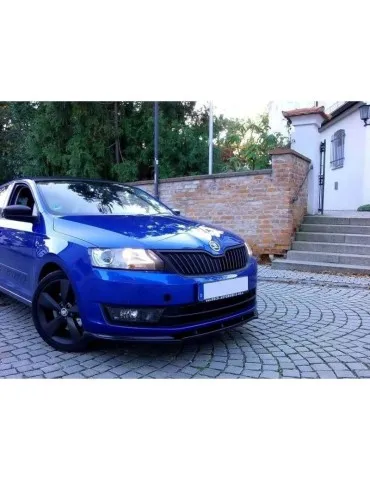 Lame de Pare-chocs Avant V.1 SKODA RAPID - Maxton