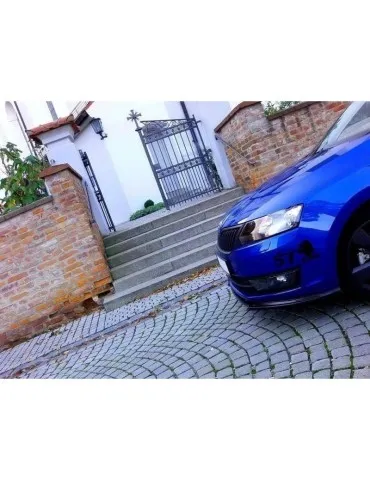 Lame de Pare-chocs Avant V.1 SKODA RAPID - Maxton