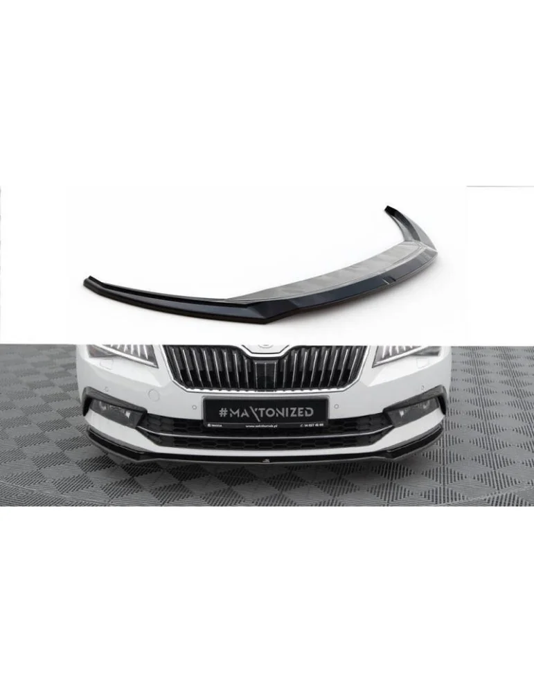 Lame de Pare-chocs Avant V.2 SKODA SUPERB MK3 - Maxton