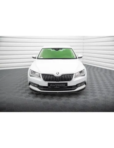 Lame de Pare-chocs Avant V.2 SKODA SUPERB MK3 - Maxton