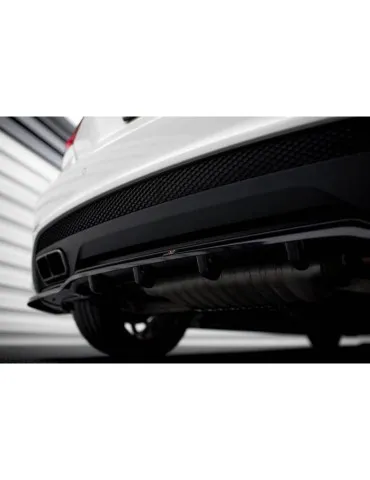 Diffuseur central Arrière (avec une barre verticale) MERCEDES-BENZ A45 AMG W176 - Maxton