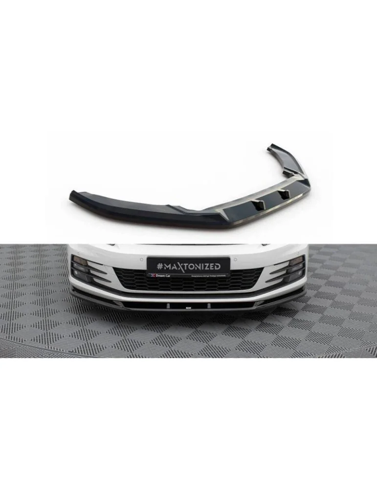 Lame de Pare-chocs Avant V.1 VOLKSWAGEN SCIROCCO MK3 Facelift - Maxton