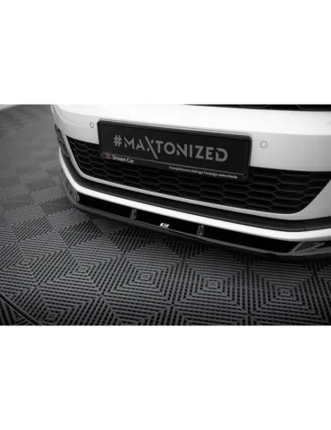 Lame de Pare-chocs Avant V.1 VOLKSWAGEN SCIROCCO MK3 Facelift - Maxton