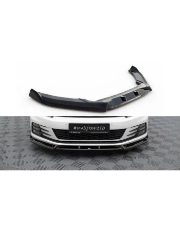 Lame de Pare-chocs Avant V.2 VOLKSWAGEN SCIROCCO MK3 Facelift - Maxton