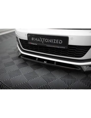Lame de Pare-chocs Avant V.2 VOLKSWAGEN SCIROCCO MK3 Facelift - Maxton